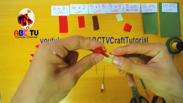 How To Make Ceibo Flower From Crepe Paper - Craft Tutorial смотреть онлайн