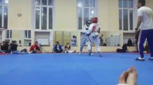 Тхэквондо. Ростов 2019. Товарищеские поединки. Поединок 2