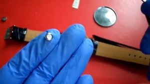 Замена батарейки в наручных часах  ROLEX