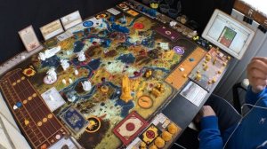 Играю в Серп с двумя Автома Соло режим в настольной игре против ИИ