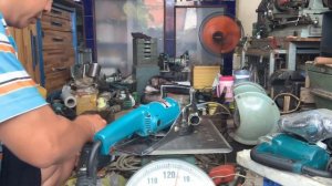 Đã Bán - Máy Mày Sàn Bê Tông MAKITA PC 1100 (110mm-1.050W-100V)(LH:ĐT-Zalo 0918298199)