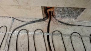 Обогрев Ступеней и Площадки греющим кабелем Raychem