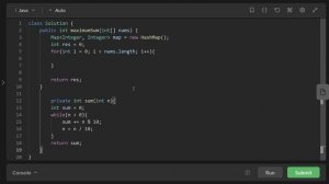 LeetCode 2342 Solution: Max Sum of a Pair With Equal Sum of Digits