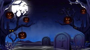 ? Жуткая атмосфера Хэллоуина - halloween helloween - заставка фон для видеомонтажа.