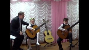 Открытый городской урок по классической гитаре.