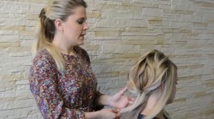 Лёгкая вечерняя причёска