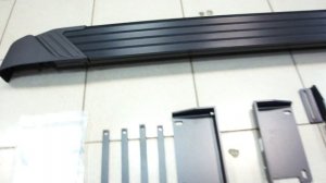 Пороги на Ниву 3дв, тип БЛЭК.