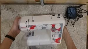 Распаковка - Швейная машина Janome J925s