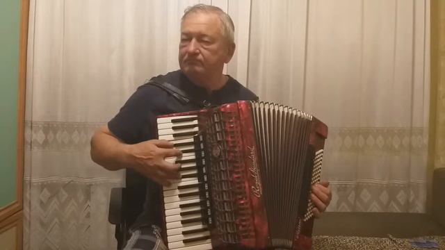 The Beatles - Ticket to Ride на аккордеоне смотреть онлайн