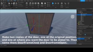 EASY Sliding Door Tutorial - Roblox Studio (E TO OPEN)