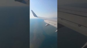 Посадка самолёта Аэропорт Сочи.  Landing of the plane at the Sochi airport