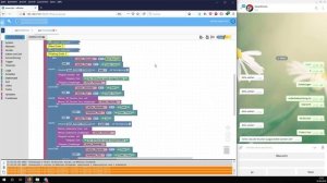 ioBroker - Blockly Telegram Menü