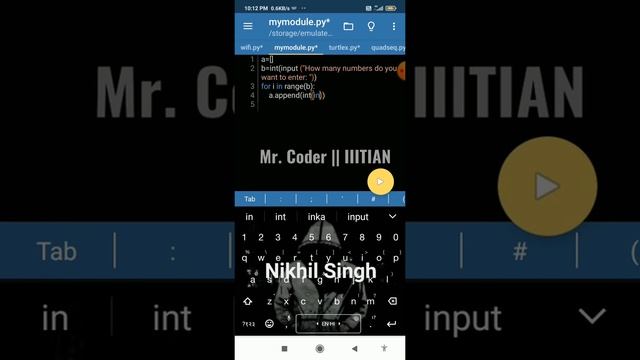 Print the maximum number from user input || Python