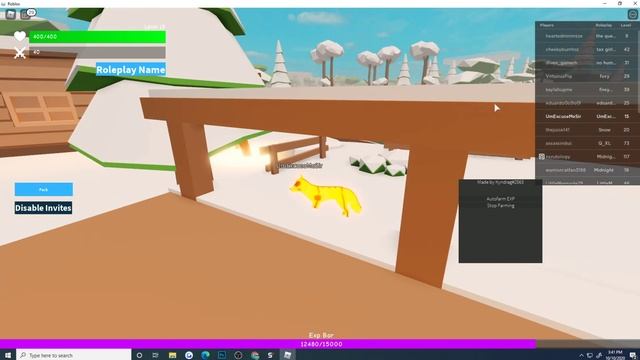 ROBLOX ANIMAL SIMULATOR SCRIPT ! BEST EXP FARM ! LEVEL UP FAST смотреть онлайн