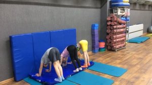 Как научиться делать стойку на руках из положения присяд. Дети 5-7 лет