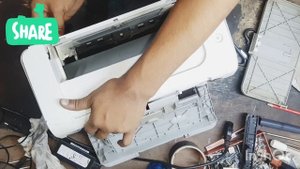 Hp laser jet pro m12a printer Read light blinking problem solved..