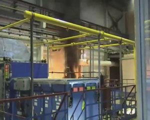 Полномасштабные огневые испытания АУГП МИЖУ АРТСОК на КС «Пуровская» 2005г. Газовое пожаротушение.