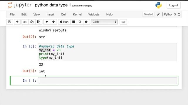 Data Types In Python Part 1 | Python Tutorials | Python Programming In 5 Minutes #6
