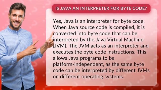 Is Java an interpreter for byte code? смотреть онлайн