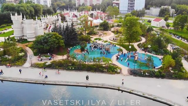 Гольяново - парк в стиле Крым "Было / Стало"