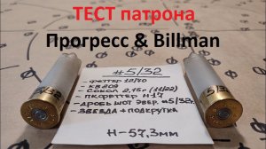 Тест патрона #5/32 на Соколе 11/22Р