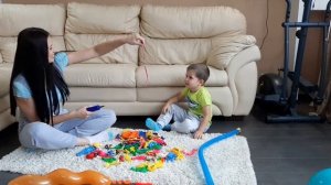 Воздушные шарики Играем Надуваем Учим цвета Playing with Balloons and Learns color