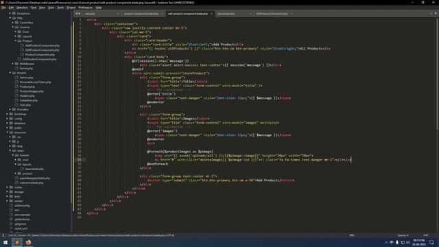 Laravel: Livewire Multiple Image Upload | Edit Multiple Image | Laravel Livewire Crud | PART - 2