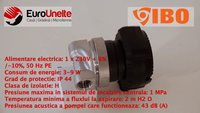 POMPA RECIRCULARE CENTRALA IBO Dambat E15-14 смотреть онлайн