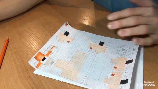 Бумажная лиса из майнкрафта ? смотреть онлайн