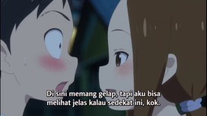 romantic moment Takagi x nishikata (song:Himawari no yakusoku by:rie takahashi)