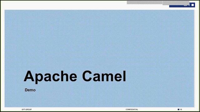 Webinar@GFT: Apache Camel смотреть онлайн