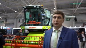 Новый зерноуборочный комбайн DOMINATOR 370 на ЮГАГРО 2022