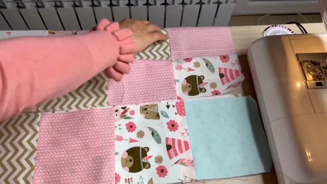 КАК СШИТЬ ПЭЧВОРК ОДЕЯЛО ДЛЯ МАЛЫША! смотреть онлайн