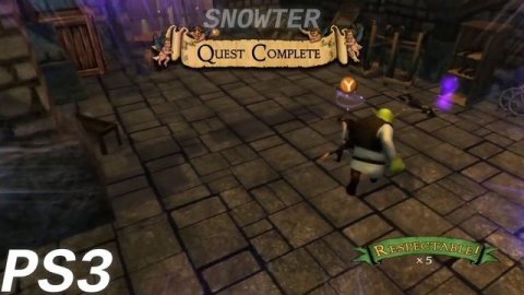 SHREK PS1 VS PS2 VS PS3 VS PS4 VS PS5