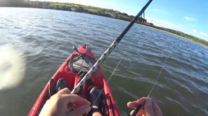 Kayaking fishing of the marsh ( Carmarthen Bay )