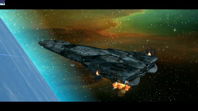 Turbulent Star Destroyer vs MC90 Star Cruiser -- Star Wars -- Empire at War смотреть онлайн
