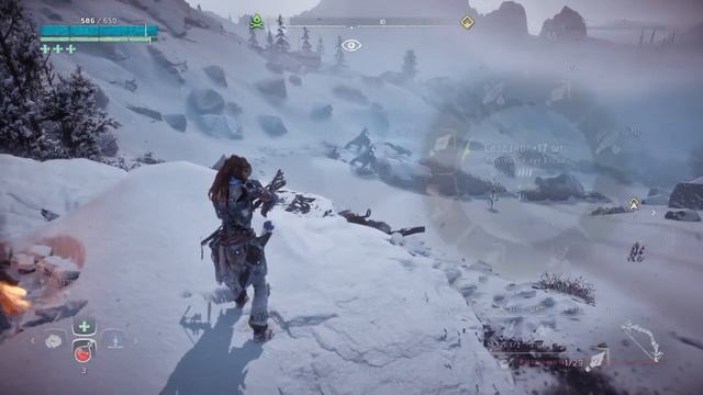 Horizon Zero Dawn Зачистка лагеря КАМНЕПАД. Вызов Аратаку! #horizon