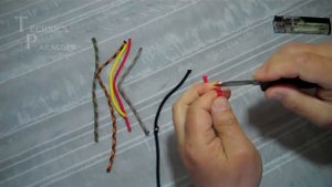 Как правильно соединить паракорд How to connect the parachute cord