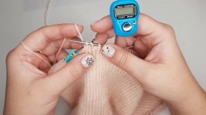 ДВОЙНАЯ ШАПКА СПИЦАМИ / шапка из пуха норки / вязание спицами