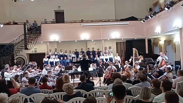 Областной детский симфонический оркестр 2021 Вальс Доги Янишевская Ирина смотреть онлайн