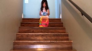Giant Slinky Going down stairs