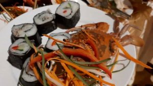 Турция. Алания.Конаклы. Отель Anitac. Первый ужин в отеле 13 октября 2023. Ужин морепродуктов.