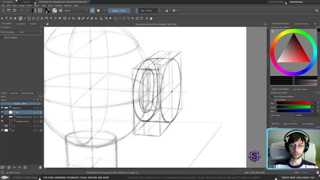 (Наушники Упрощение) Сессия 31 - Creative Sandbox [RUS/eng] (Пересмотр основ рисования) смотреть онлайн