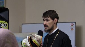 Добрые слова о воспоминании и и напутствии участникам выступления после концерта - иерей Михаил Лях.