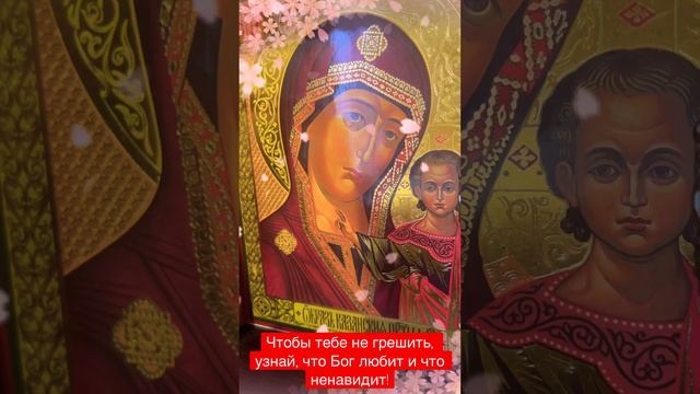 Чтобы тебе не грешить, узнай, что Бог любит и что ненавидит! - Святитель Иоанн Златоуст #молитва смотреть онлайн