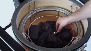 02 Как зажечь гриль Kamado Joe
