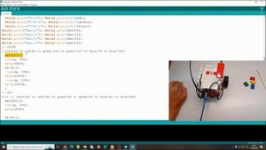 КЛИК работа с Датчиком цвета. Робототехника