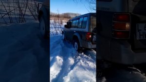 Поджеро2 зима