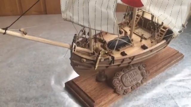 Каравелла PINTA Пинта модель корабля