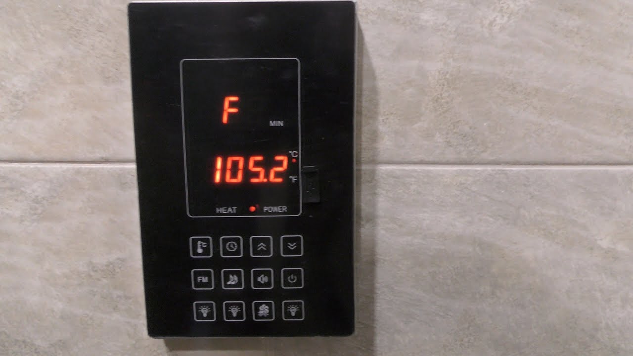 Пульт для сауны, электропечи. Не дорогой и хороший!? смотреть онлайн